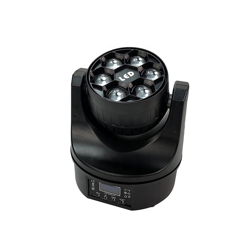 MINI B-EYE 6*12W led moving head light bright beam dj stage lighting