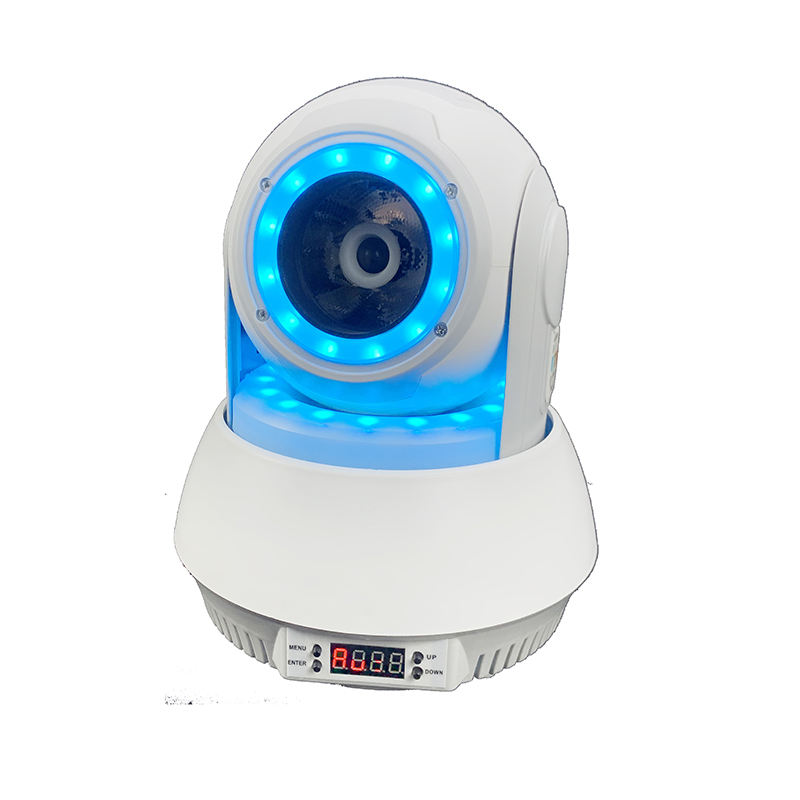 Mini moving gobo head dye laser light RGB disco light moving spot head light