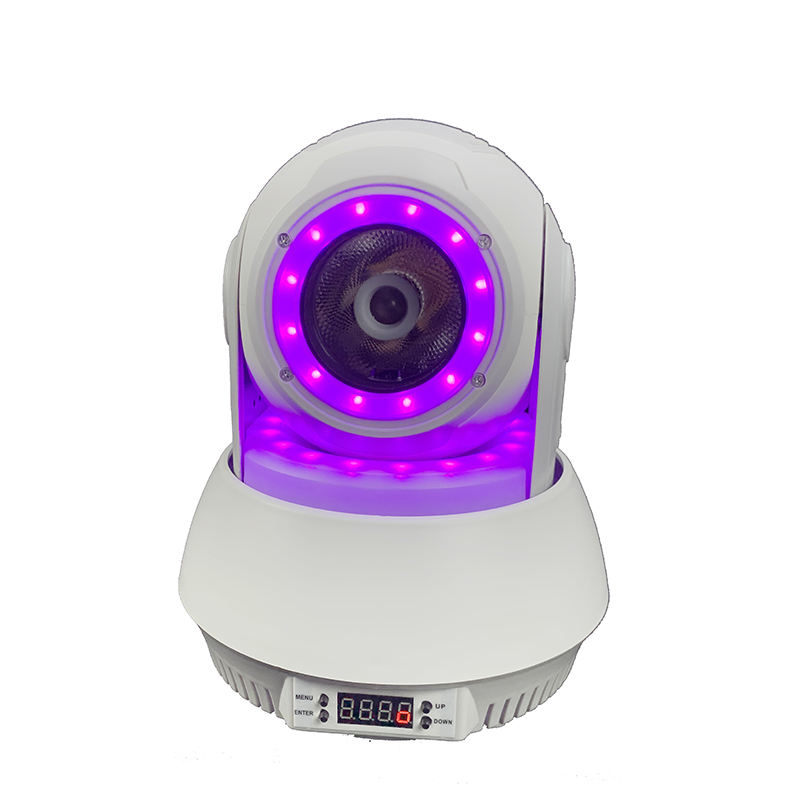 Mini moving head dye laser light Intelligent rotation pattern KTV flash bar disco light moving head light