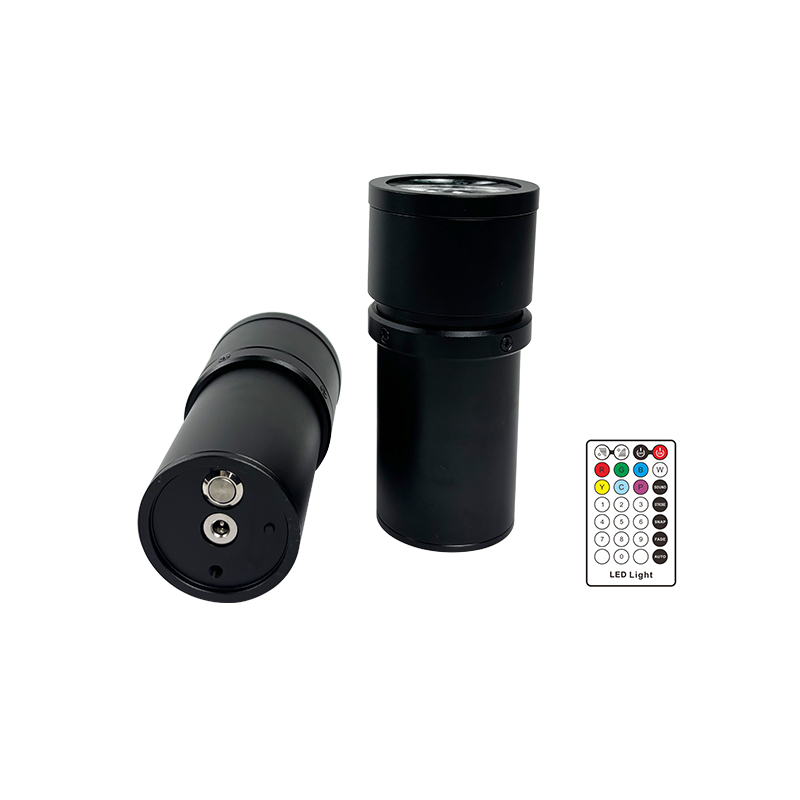 MQ-G134 1PCS 15W 6in1 led battery power WDMX IR remote control zoom par light