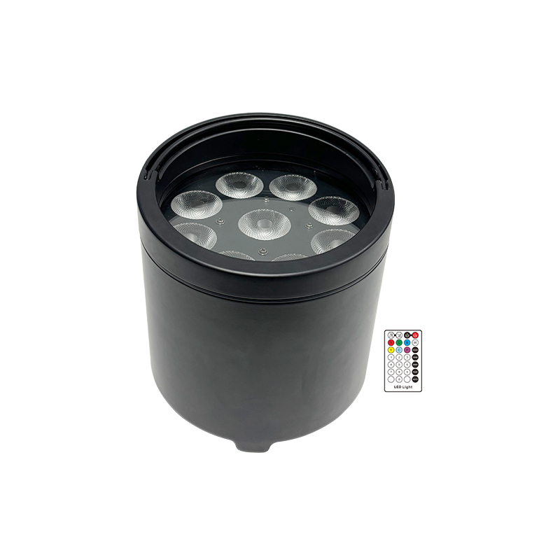 MQ-G90 IP65 Waterproof 9X12W led battery power wireless dmx uplighting